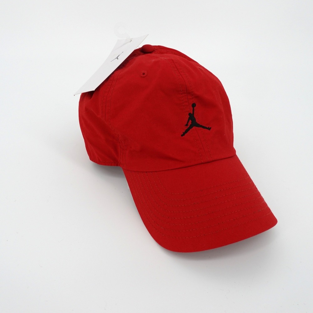Nike Jordan Jumpman Club Cap Red Adjustable Strapback Hat L/XL New